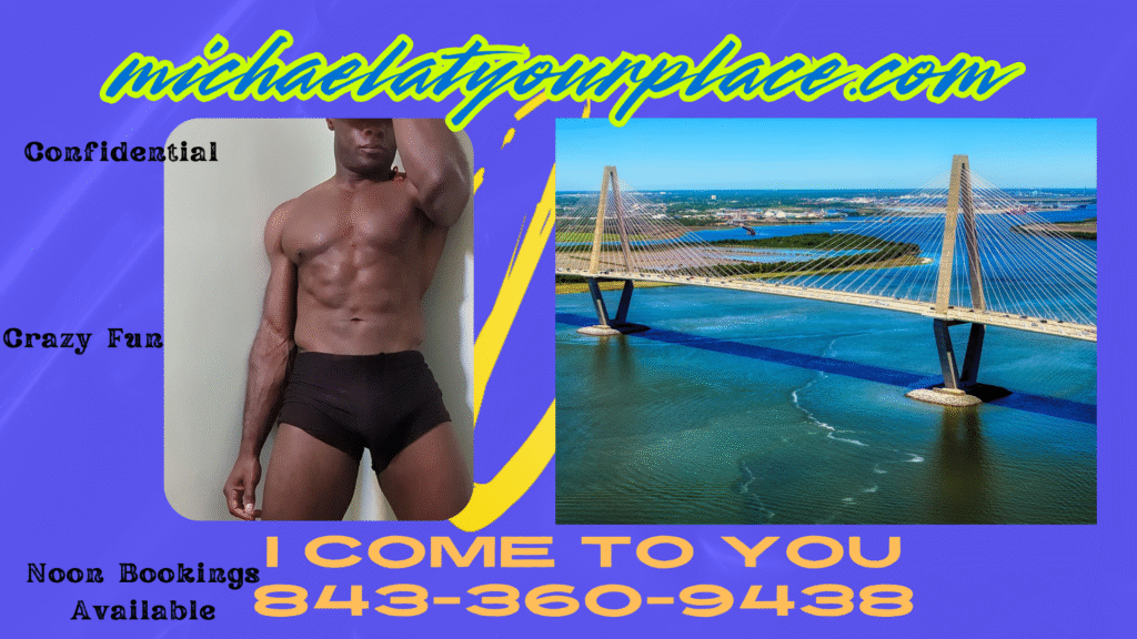 Male Stripper Michael in Folly Beach